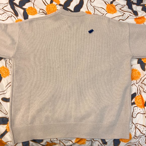 Ader Error Beige Admore Crewneck Sweater - Picture 2 of 2